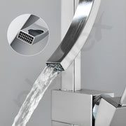 Plantex Pure Brass Wash Basin Tap/Pillar Tap for Wash Basin/Sink Mixer Tap Hot and Cold -Deck Mount-(Chrome)