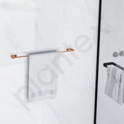 Plantex Smero Pure Brass Towel Hanger for Bathroom/Towel Stand/Single Towel Rod/Bathroom Accessories - Smart (24 Inch-PVD Rose Gold)