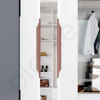 Plantex Profile Handle for Kitchen Cabinet/28 Inch Alluminium Drawer Profile Handle/Wardrobe Pull Handle for Home/Office/Hotel - Pack of 1 (Rose Gold)