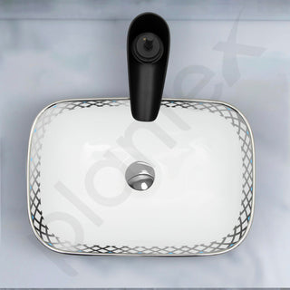 Plantex Washbasin For Bathroom/Tabletop Wash Basin/Countertop Wash Basin/Vessel Sink (EQTT-495, 14 x 10 x 5 Inch)