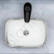 Plantex Washbasin for Bathroom/Tabletop Wash Basin/Countertop Wash Basin/Vessel Sink (EQTT-495, 14 x 10 x 5 Inch)