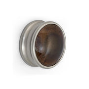 Plantex Knobs for Drawers/Drawer Knobs/Round Knobs for Cabinets/Pull-Push Knob for Kitchen/Bedroom Drawer - Pack of 1 (Satin)