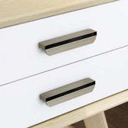 Plantex Cabinet Handle/Kitchen Cabinet Door Handle/Wardrobe/96 mm Cupboard Handle/Door Pull-Push Handle for Home/Office - Pack of 2 (Satin)
