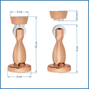 Plantex Magnetic Door Stopper/Door Magnet Stopper/Gate Stopper for Main Door/Door Stopper for Main Door - (4 Inch,Rose Gold)