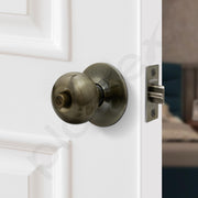 Plantex Stainless Steel Door Locks For Bedroom/Main Door Lock/Cylindrical Lock Set Door Lock For Home Office Hotel (Brass Antique)