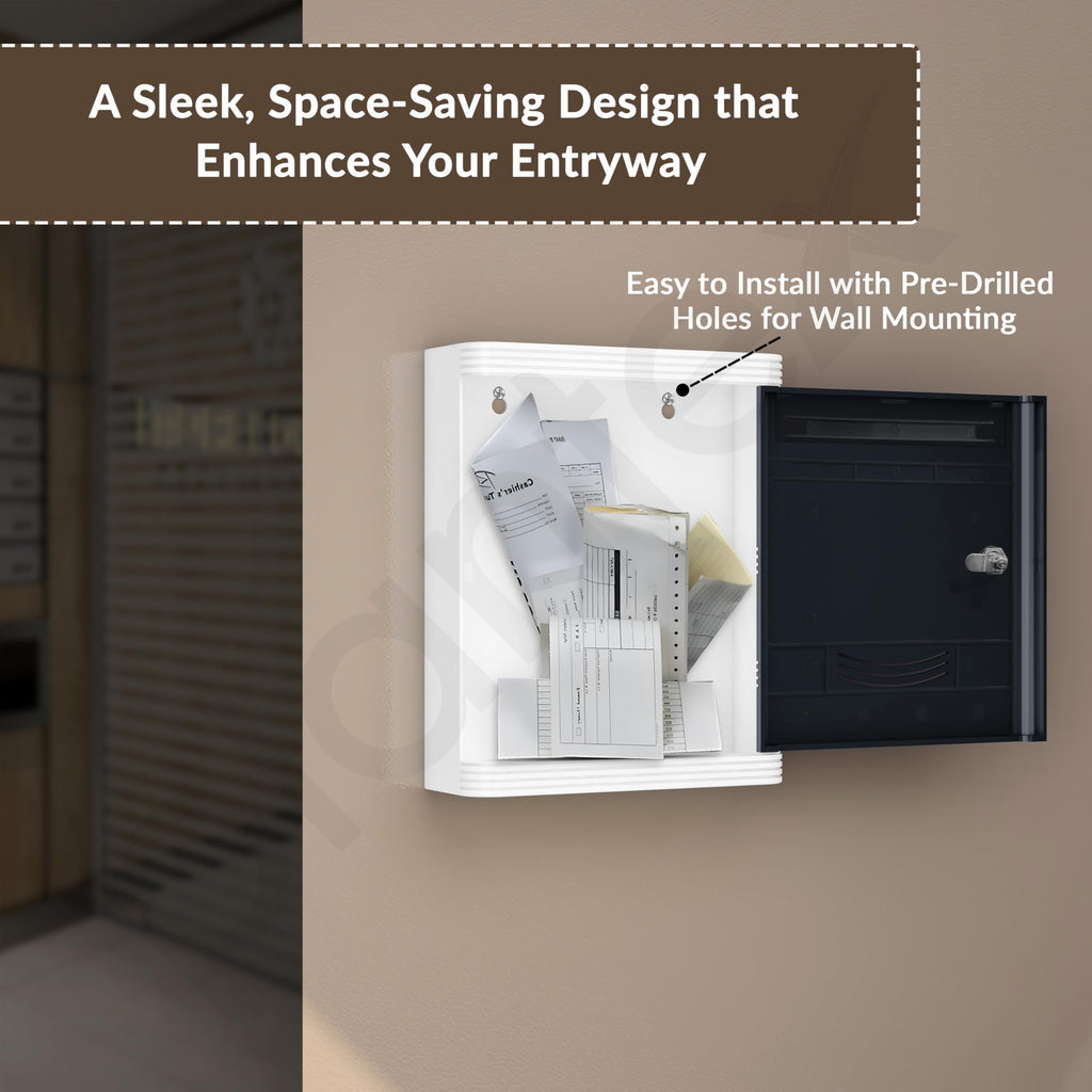 Plantex Durable Plastic Letter Box/Suggestion Box for Office/Post Box ...
