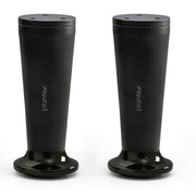 Plantex 6 Inch Sofa Leg for Bed Furniture/Aluminium Sofa Leg for Table/Support Legs/Furniture Leg - Pair of 1 (2 Piece) (DTS-87, Black)