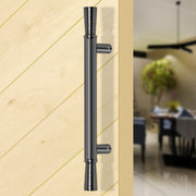 Plantex 14 Inch Main Door Handle/Pull Push Door Handle for Home/3 Years Warranty Pack of 1 (122 - Grey Glossy)