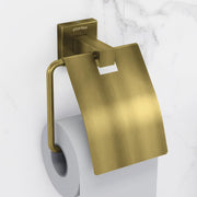 Plantex Stainless Steel Toilet Paper Holder/Toilet Roll Holder for Bathroom/Tissue Paper Holder/Bathroom Accessories - Aqua (Brass Antique)