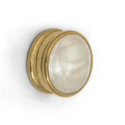 Plantex Knobs for Drawers/Drawer Knobs/Round Knob for Cabinets/Pull-Push Knob for Kitchen/Bedroom Drawer - Pack of 1 (Gold)