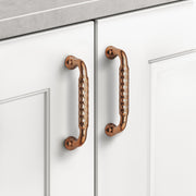 Plantex Cabinet Handle/Kitchen Cabinet Door Handle/Wardrobe/96 mm Cupboard Handle/Door Pull-Push Handle for Home/Office - Pack of 2 (Rose Gold)