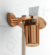 Plantex J4 Stainless Steel Toothbrush Holder for Bathroom/Toothbrush Stand for Bathroom/Tumbler Holder/Bathroom Accessories (PVD Rose Gold Finish) Onix