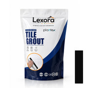 Plantex Lexora Premium Tile Grout/Waterproof Tile Gap Filler for Kitchen & Bathroom Wall Tiles Joint Filler/Crack Resistant/Chemical Resistant/Stain Resistant – 1 kg (Black)