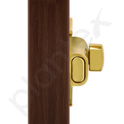 Plantex Premium Heavy Duty Door Stopper/Door Lock Latch for Home and Office Doors - Pack of 4 (PVD Gold)