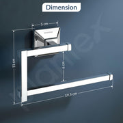 Plantex 304 Grade Stainless Steel Hand Towel Hanger for Washbasin/Towel Holder For Kitchen/Napkin Holder/Bathroom Accessories - Squaro (Chrome)