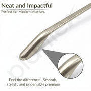 Plantex Cabinet Handle/224mm Handle for Drawer/Wardrobe/Kitchen Handle/Pull-Push Handle for Home/Office - Pack of 1 (Satin)