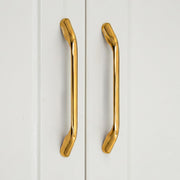 Plantex Cabinet Handle/160mm Handle for Wardrobe/Kitchen Handle/Pull-Push Handle for Home/Office - Pack of 2 (Gold)