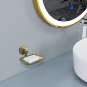 Plantex Galaxy 304 Grade Stainless Steel Single Soap Dish/Soap Stand/Soap Holder/Bathroom Accessories - (Brass Antique)