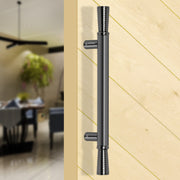 Plantex 14 Inch Main Door Handle/Pull Push Door Handle for Home/3 Years Warranty Pack of 1 (122 - Grey Glossy)