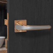 Plantex Heavy Duty Door Lock for Bathroom and Balcony/Mortise Keyless Door Lock for Home/Store Room/Balcony/Office with Baby Latch (7091 ÃƒÂ¢Ã¢â€šÂ¬Ã¢â‚¬Å“ PVD Choco & Satin Black Matt)