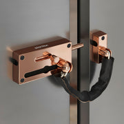 Plantex Door Chain with Baby Latch/Door Chain Lock for Main Door/Latch Lock for Door/Heavy Duty Door Safety Guard Lock for Home, Hotel & Office Security â€“ Pack of 1 (DTK-294-Rose Gold)
