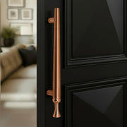 Plantex Main Door Handle/Stainless Steel & Aluminium Door Handle/300mm Pull-Push Handle for Home/Office/Hotel - Pack of 1 (DTMD-413, Rose Gold)
