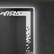 Plantex LED Mirror for Wash Basin with 3 Tone/Designer Mirror for Living Room/Bedroom/Dressing Room - Rectangle Shape (18 X 24 Inch)