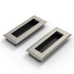 Plantex Sliding Door Handle/Concealed Handle for Sliding Door/96mm Concealed Handle for Wardrobe/Kitchen Cabinet - Pack of 2 (Satin)
