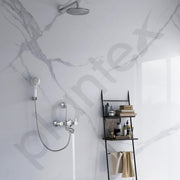 Plantex Pure Brass 3 In 1 Wall Mixer for Bathroom with L-Bend Provision for Overhead and Hand Shower/Mixer Tap for Bathroom with Water Saving Aerator and Brass Wall Flange (ORE-1421)