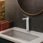 Plantex Pure Brass Basin Mixer Tap Hot & Cold/Single Lever Pillar Cock Water Tap for Basin/Mixer tap for Wash Basin-(Chrome)
