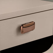 Plantex Drawer Kadi/3 Inch Chest Handle for Drawer/Rectangular Cabinet Kadi/Pull-Push Kadi for Home/Office Drawer - Pack of 1 (DTK-295, Rose Gold)