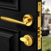 Plantex Mortise Door lock/Main Door Lock with 3 Years of  Warranty/Door handle lock set Brass Lock Body & Cylinder  (7135, PVD Gold)