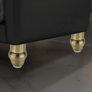 plantex Heavy Duty Stainless Steel 4 inch Sofa Leg/Bed Furniture Leg Pair for Home/Furniture Sofa Legs for Table/Sofa Support Legs/Sofa Furniture Leg (Brass Antique Finish) Set of 4 Pcs