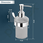 Plantex Smooth Brass Liquid Soap Dispenser for Shampoo and Handwash (UN-1738)