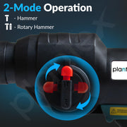 Plantex Electric Hammer Drill, 1.7J Impact Energy, SDS Chuck, Variable Speed 0-2000 RPM, Ideal for 6-10mm Boreholes â€“ Heavy Duty Rotary Hammer - Black (Mainframe, Battery & Charger Not Included)