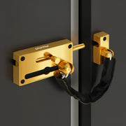 Plantex Door Chain with Baby Latch/Door Chain Lock for Main Door/Latch Lock for Door/Heavy Duty Door Safety Guard Lock for Home, Hotel & Office Security â€“ Pack of 1 (DTK-294-Gold)