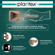 Plantex Heavy Duty Door Lock/Main Door Mortise Lock Handle/Handle Set for Home/Office - Door Accessories- (APS-PT-009- Rose Gold - Satin)