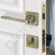 Plantex Heavy-Duty Door Lock/Main Door Locks for Home/Mortise Lock Set with 3 Years of Warranty (605-Brass Antique)