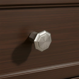 Plantex Knobs for Drawer/Octagon Shape Drawer Knobs/Knobs for Cabinets/Pull-Push Knobs for Kitchen/Bedroom Drawer - Pack of 1 (DTK-302, Satin)