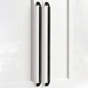 Plantex Aluminium Cabinet Handle/600mm Wardrobe Handle for Home/Cupboard Door Pull-Push Handles for Office - Pack of 1 (Black)