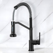 Plantex Pure Brass Kitchen Taps for Home/Mixer Tap for Bathroom/Sink tap for Basin/Kitchen Mixer Tap Hot and Cold-(8986-black)