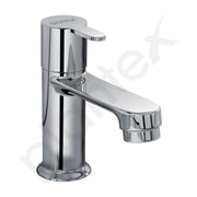 Plantex Pure Brass Pillar Tap for wash Basin with Water Saving Aerator/Wash Basin Tap/Taps for Basin- 7 Year Warranty by Plantex-(FLO-803-Chrome)