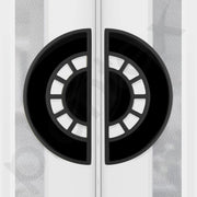 Plantex Door Handle/8 Inch Main Door Handle/Door Handle for Home/Pull-Push Door Handle/Door Accessories - Pack of 1 (Black)