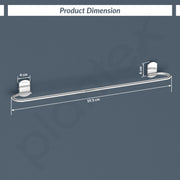 Plantex 304 Grade Stainless Steel Bathroom Single Towel Rod/Towel Hanger for Kitchen/Towel Bar/Towel Stand/Bathroom Accessories - Parv (24 inch - Chrome)