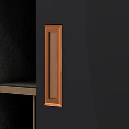 Plantex Sliding Door Handle/Concealed Handle for Sliding Door/160mm Concealed Handle for Wardrobe/Kitchen Cabinet - Pack of 1 (PVD Rose Gold)