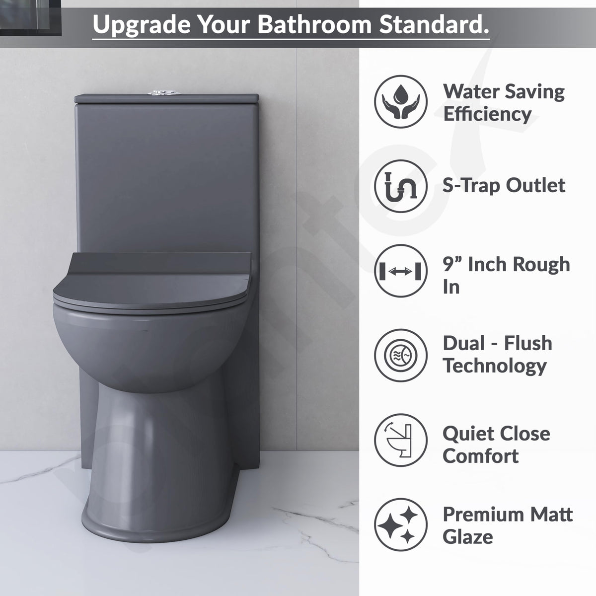 Plantex Ceramic One-Piece Commode for Toilet with Tabletop Wash Basin ...