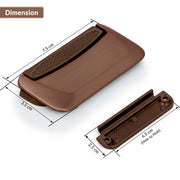 Plantex Drawer Kadi/3 Inch Chest Handle for Drawer/Rectangular Cabinet Kadi/Pull-Push Kadi for Home/Office Drawer - Pack of 3 (DTK-295, Rose Gold)