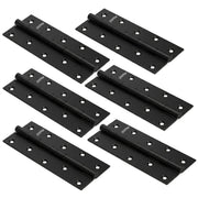 Plantex Door Hinges 6 Inch x 12 Gauge/2.5 mm Thickness/Hinges for Main Door/Butt Hinges for Home/Office/Hotel/Kabja/Soft Close Hinge - Pack of 6 (Z-Black)