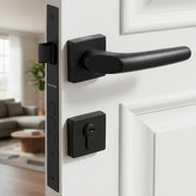Plantex Fully Brass Door Lock with 3 Years of Warranty/Main Door Lock for Home/Mortise Lock for Door - Main Door Lock Set (3054, Z-Black)