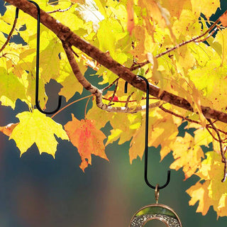 Plantex Heavy Duty 10 inch Multipurpose S Hook/Extention Hook for Hanging Plant/Tree Branch/Bird Feeder/Pots and Pans Closet Garden Pergola Indoor/Outdoor – (Pack of 50)